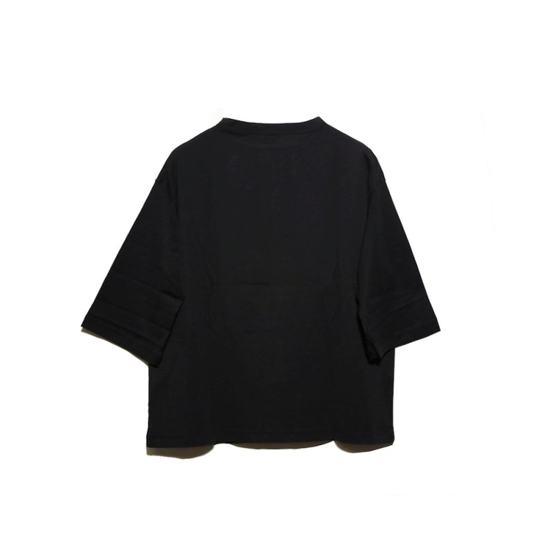 60/2 Bottle Neck 3/4 Sleeve T-Shirt (6207 Black) handvaerk