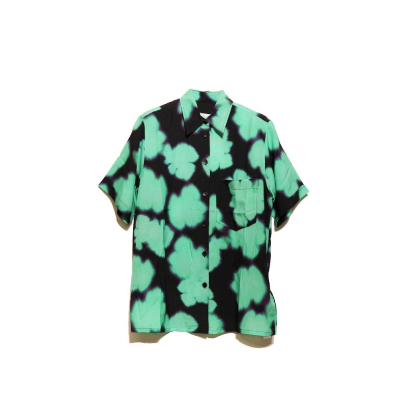SHORT SLEEVE SHIRT-TARUS (WPR6605PTARUS Green Leaves) Christian Wijnants -  A.I.R.AGE ONLINE STORE for LADIES