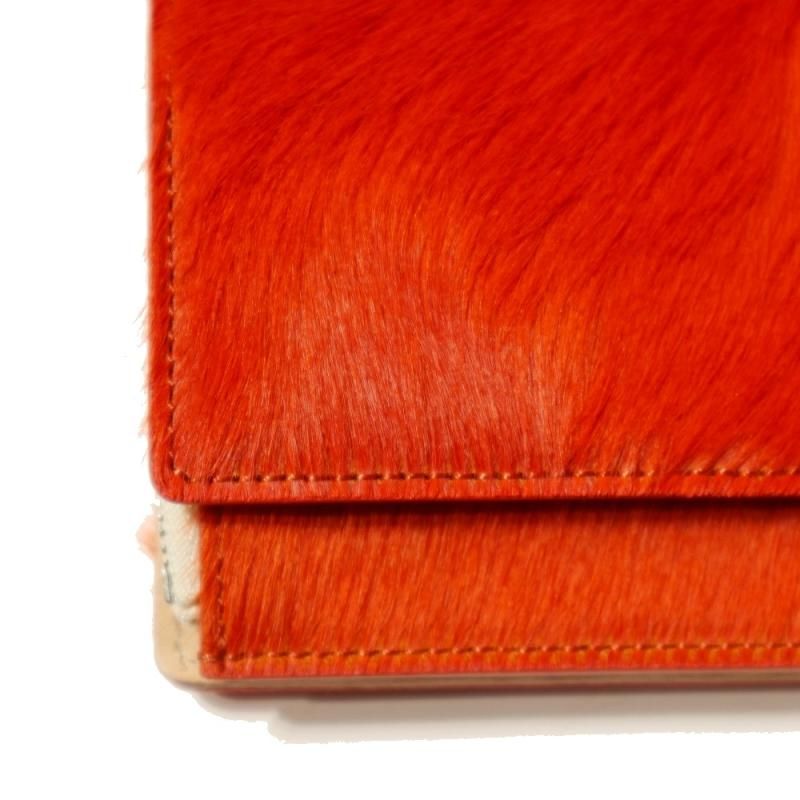 hairy billfold(qn-rc-bfd Orange) Hender Scheme - A.I.R.AGE ONLINE