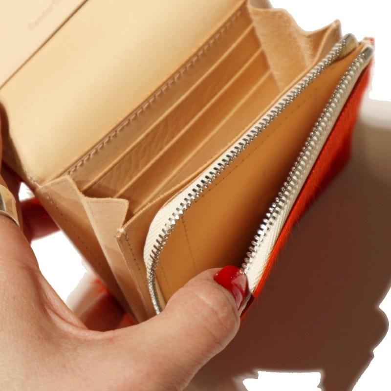 hairy billfold(qn-rc-bfd Orange) Hender Scheme - A.I.R.AGE ONLINE