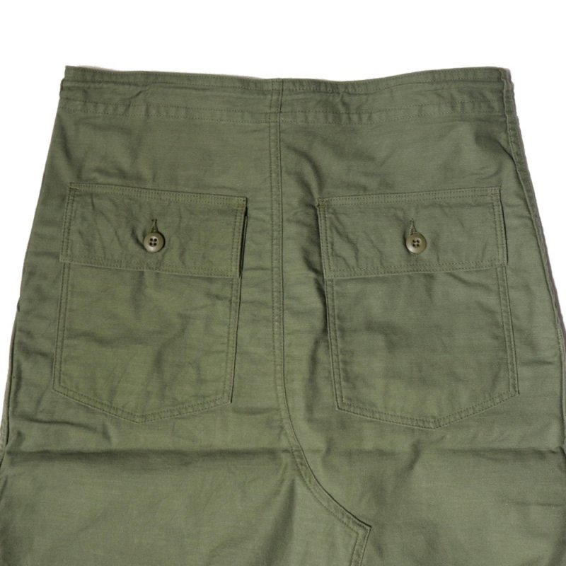 String Fatigue Skirt - Back Sateen (OT182 Olive) Needles - A.I.R.AGE ONLINE  STORE for LADIES