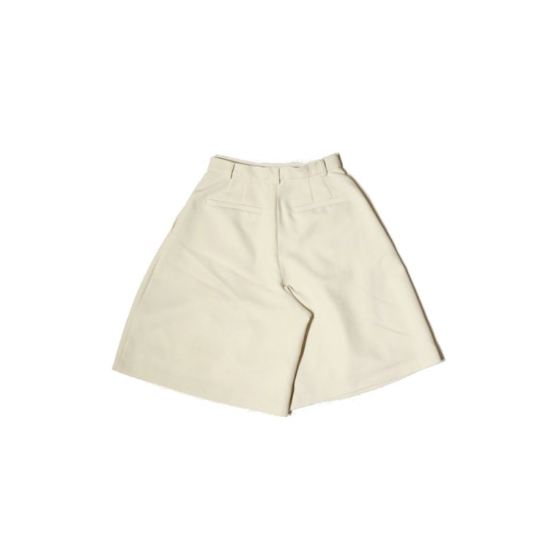 WIDE SHORT PANTS (16110-7112 Ivory) CLANE - A.I.R.AGE ONLINE1STORE