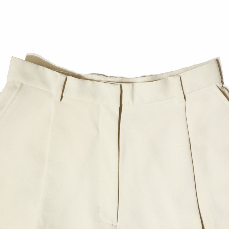 WIDE SHORT PANTS (16110-7112 Ivory) CLANE - A.I.R.AGE ONLINE1STORE for  LADIES