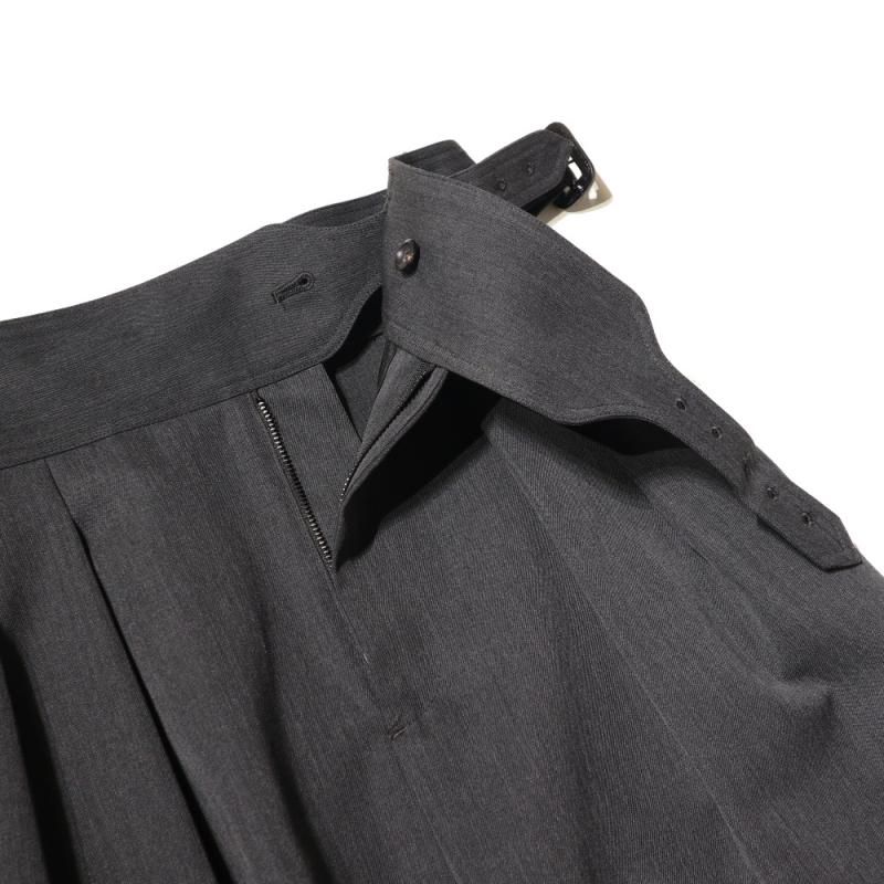THE PENCIL GURKHA SKIRT (Top Gray Top Gray) THE RERACS