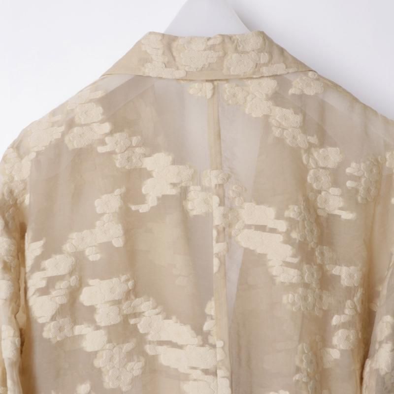 ジャケット・アウター CLANE FLOWER SHEER JACQUARD JACKET FLOWER SHEER JACQUARD JACKET｜OUTER(アウター)｜CLANE