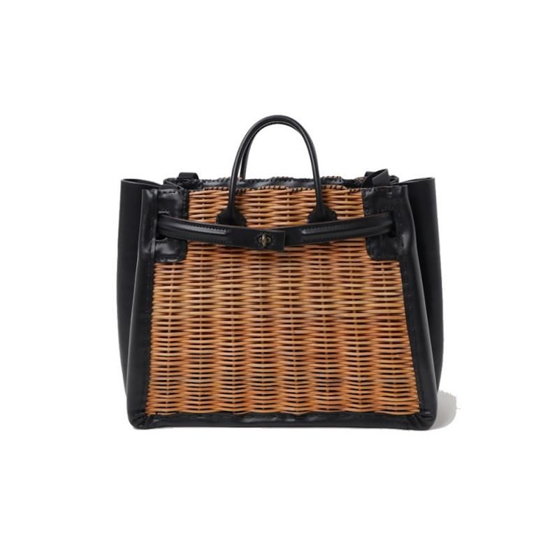 美品◆エバゴス eb.a.gos バッグ　毛皮　ブラック　ワンハンドル　ミラー付 eb.a.gos エバゴス WOMEN バッグ | マドリガル公式サイト