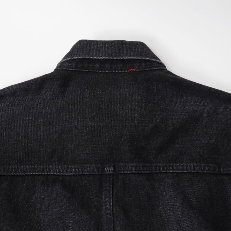 ジャケット・アウター 90s DENIME JACKET Selvage Denim Jacket (GM253-20054DB Black-Dark Fade