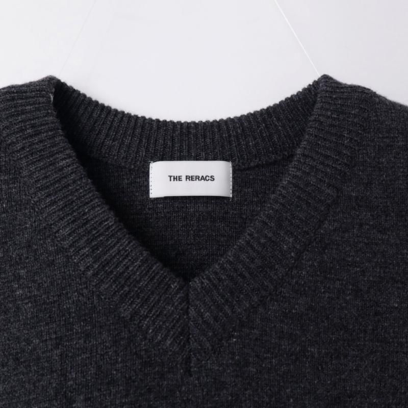 トップス THE RERACS V NECK PULLOVER KNIT VEST THE RERACS│ザ・リラクス / RERACS V NECK PULLOVER KNIT VEST
