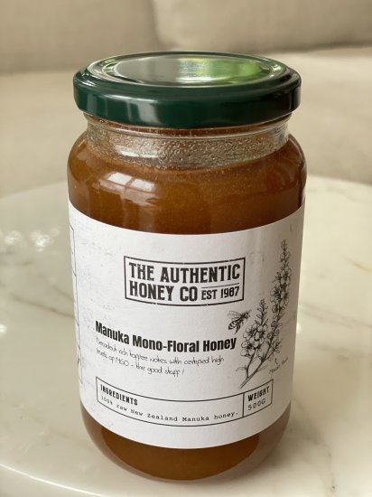 NATIVE】- Monofloral 10+ Manuka Honey - 500g - ニュージーランド産