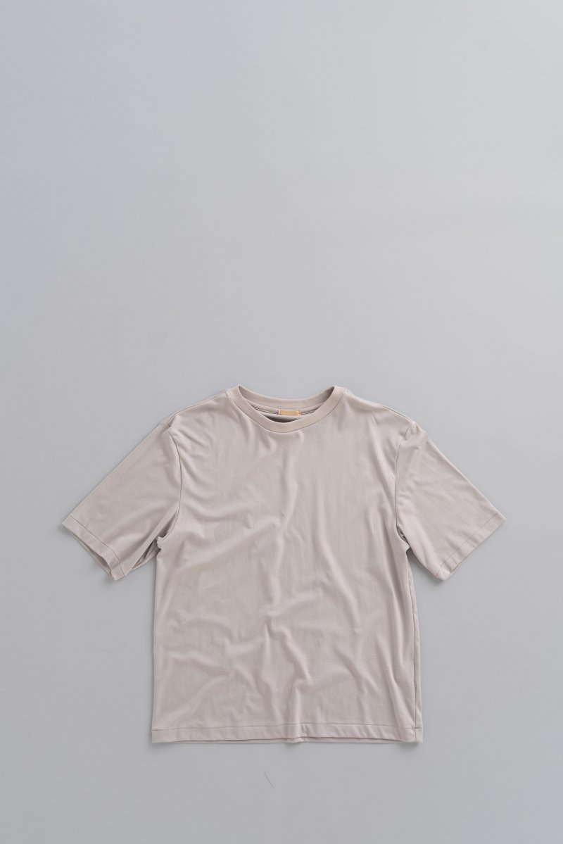 [LA MOND][ラモンド][SUVIN COTTON 5分袖 T-Shirt (Beige  Gray)][LM-C-125][eminent][大阪][寝屋川]