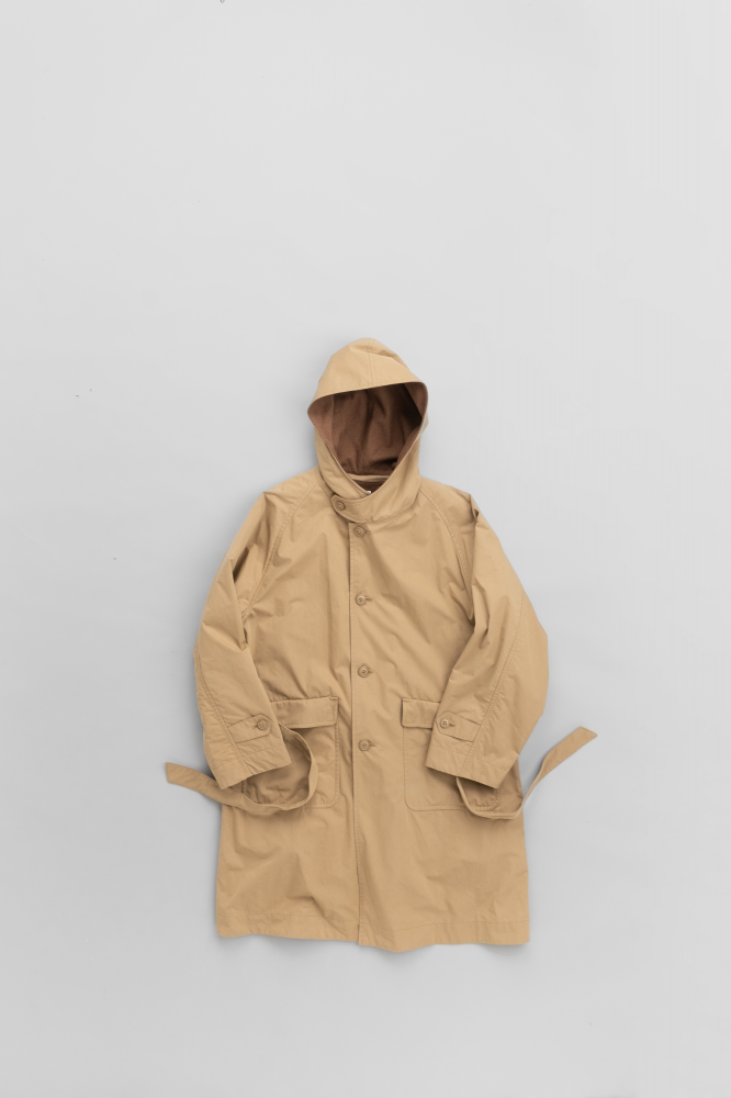 STILL BY HANDHOODIE COAT [BEIGE]