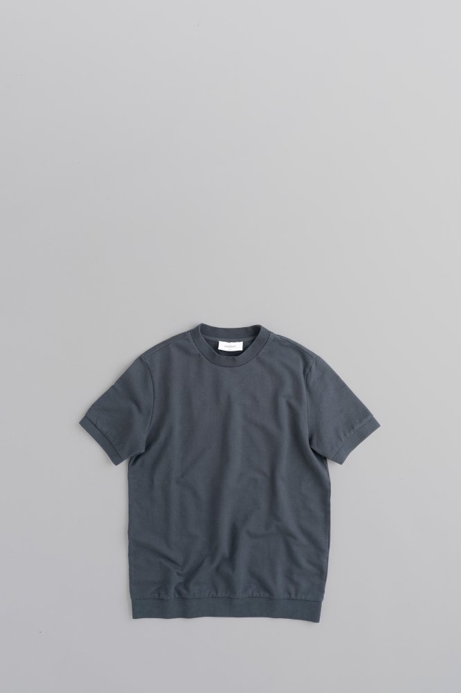 unfeigned　Rib T-Shirt [Blue Graphite]