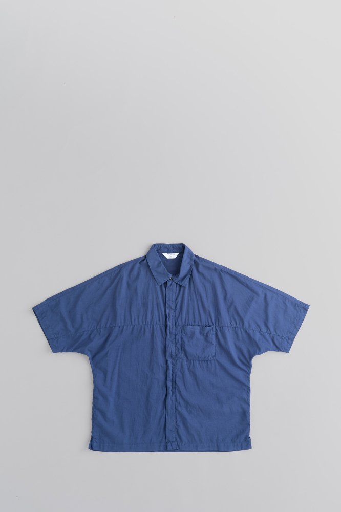 STILL BY HAND　C/S  Garment Die Big Shirt [SH01222][Blue]