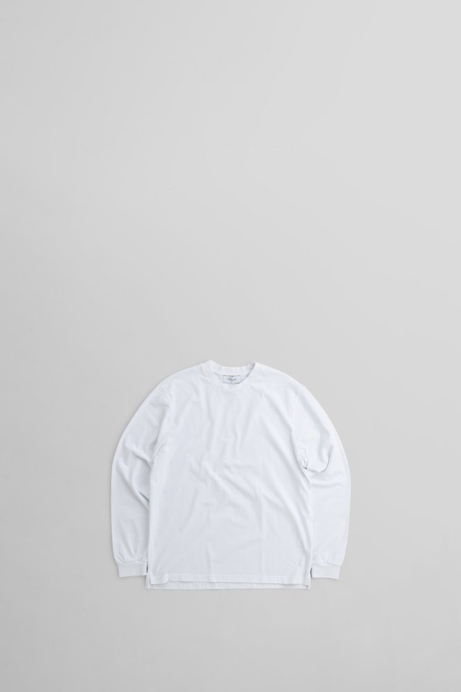 unfeigned][アンフェインド][Basic Long Sleeve T-Shirt][White