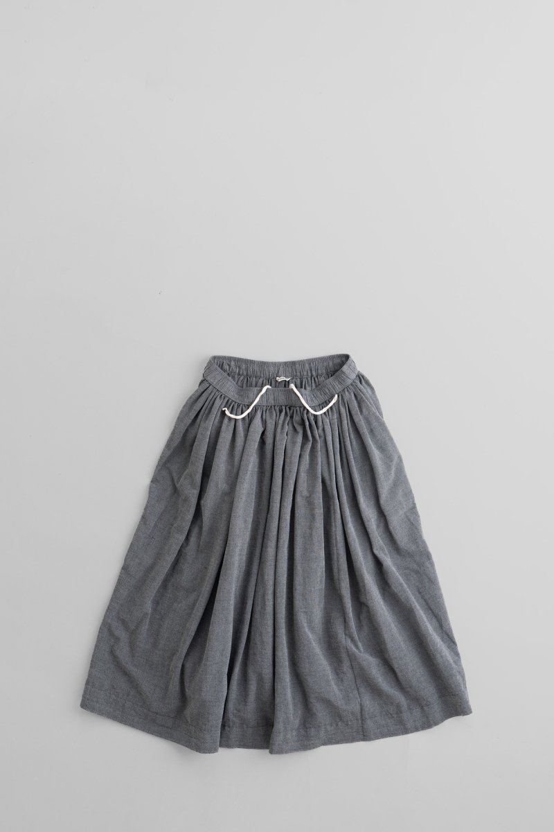 海外輸入 jujudhau(ズーズーダウ) GATHER GATHER ズーズーダウSKIRT SKIRT スカート グレーチェック レディース