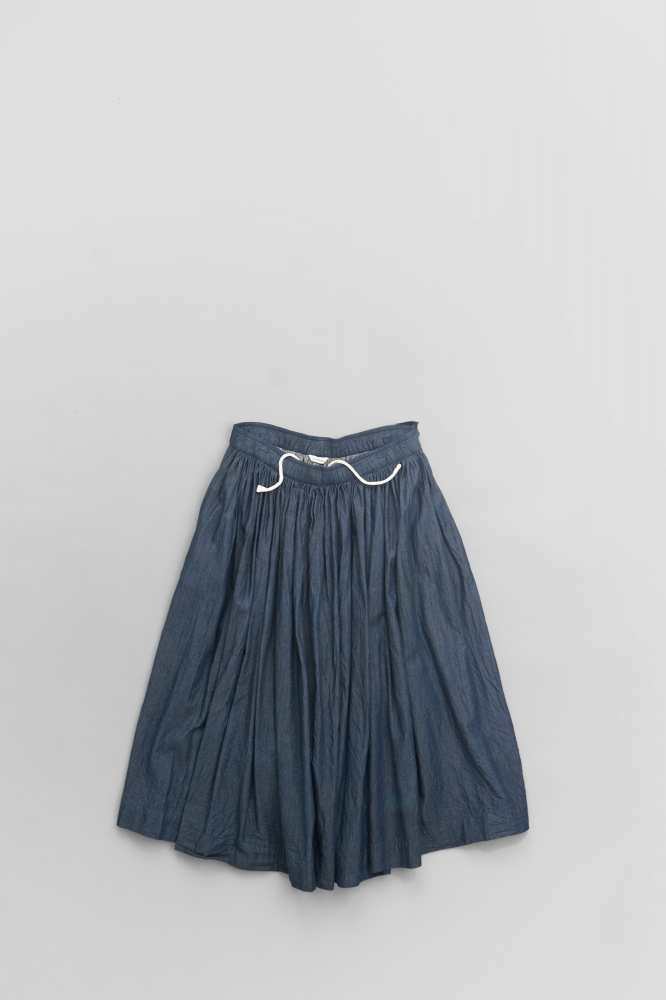 jujudhau����GATHER SKIRT [DENIM]