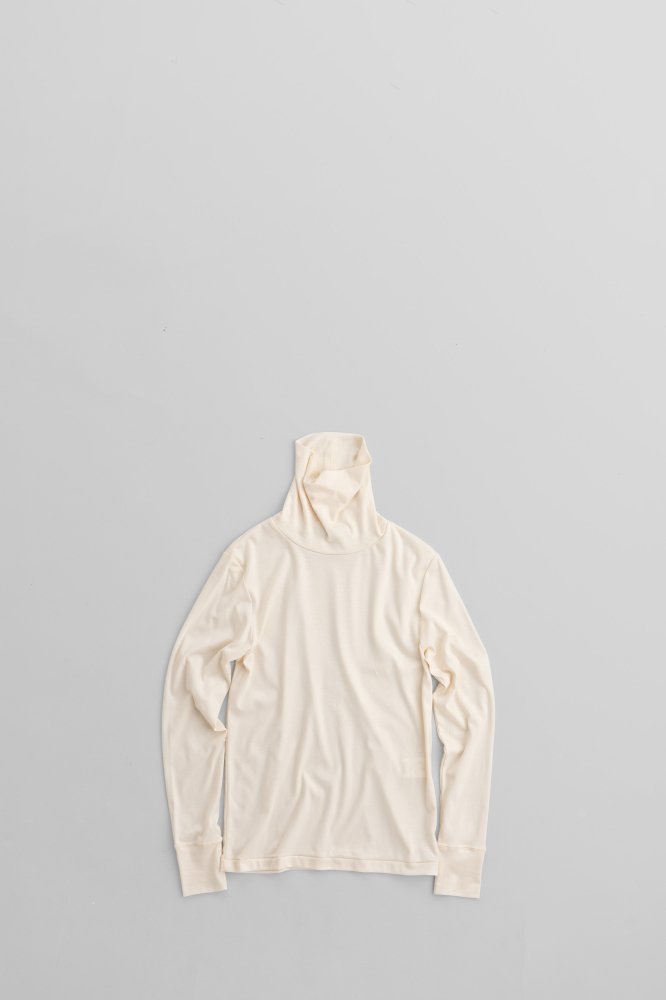  
HAVERSACK　TIGHT FIT HIGHT-NECKED L/S [412300][OFF WHITE]
 
