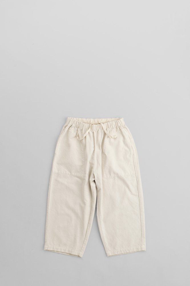 pritDOBBY TWILL COCOON PANTS [IVORY]