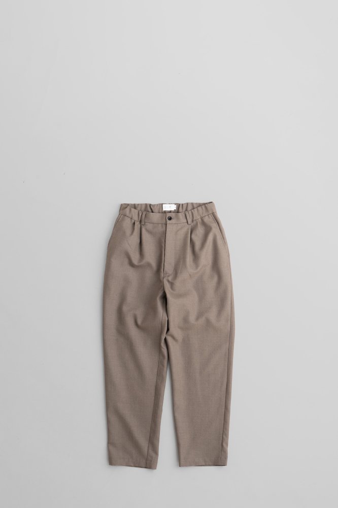 STILL BY HAND　RELAXED WOOL PANTS [PT06233][GREIGE]