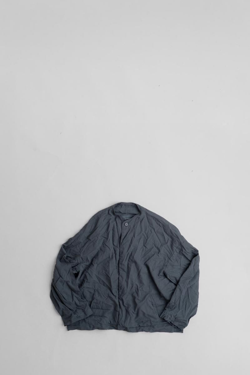 DDUD][ポリエステル製品染め・ライトタフタ ボトルネックブルゾン
