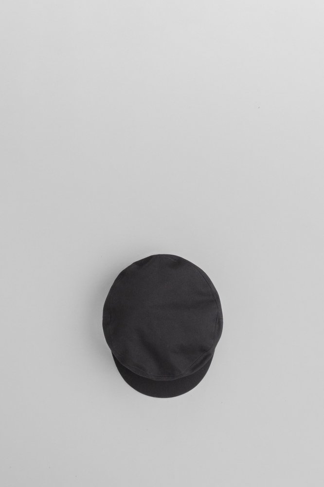 KIJIMA TAKAYUKIMEN'S COTTON MARINE CAP [E-004B][BLACK]