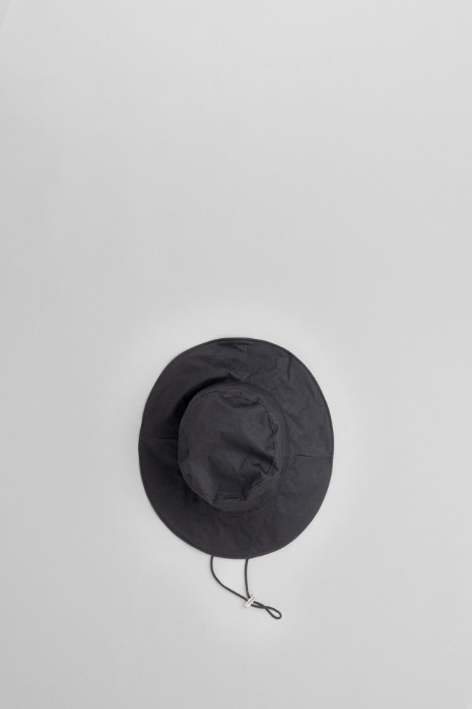 KIJIMA TAKAYUKICOTTON SAFARI HAT [241325][BLACK]