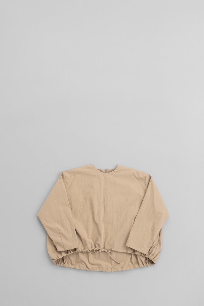 HAVERSACKWEATHERCROSS CRPPED CREW NECK SHIRT [312400][BEIGE]