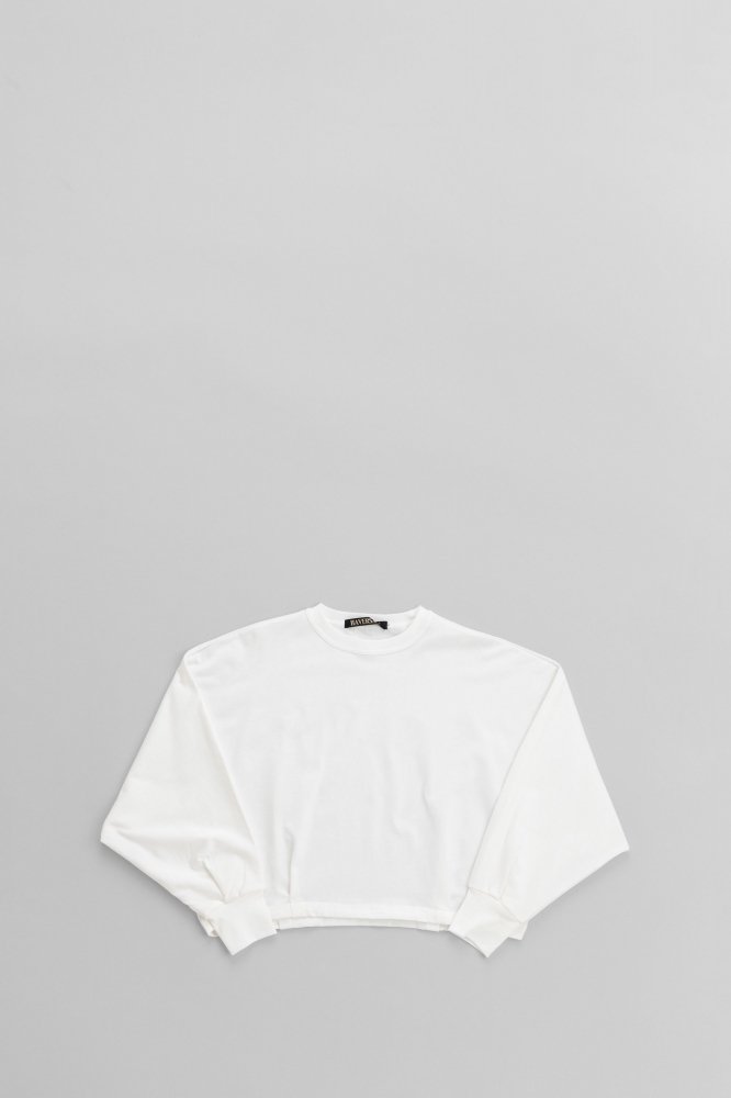 HAVERSACKCREW NECK DOLMAN SLEEVE L/S [312400][WHITE]