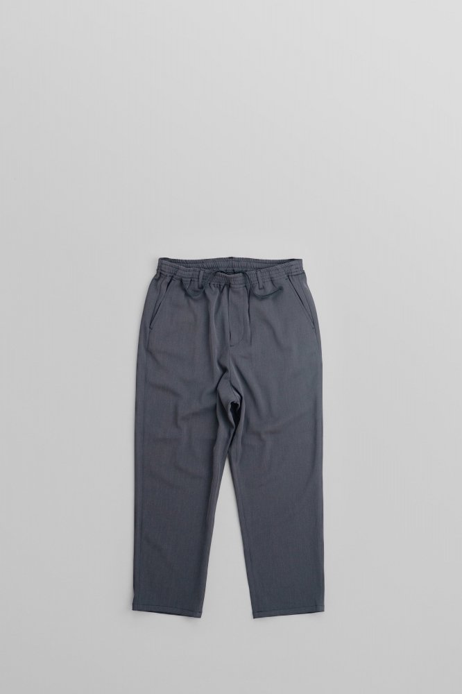 LA MONDSEMI WIDE TWILL EASY TROUSERS [LM-P-116][BLACK]