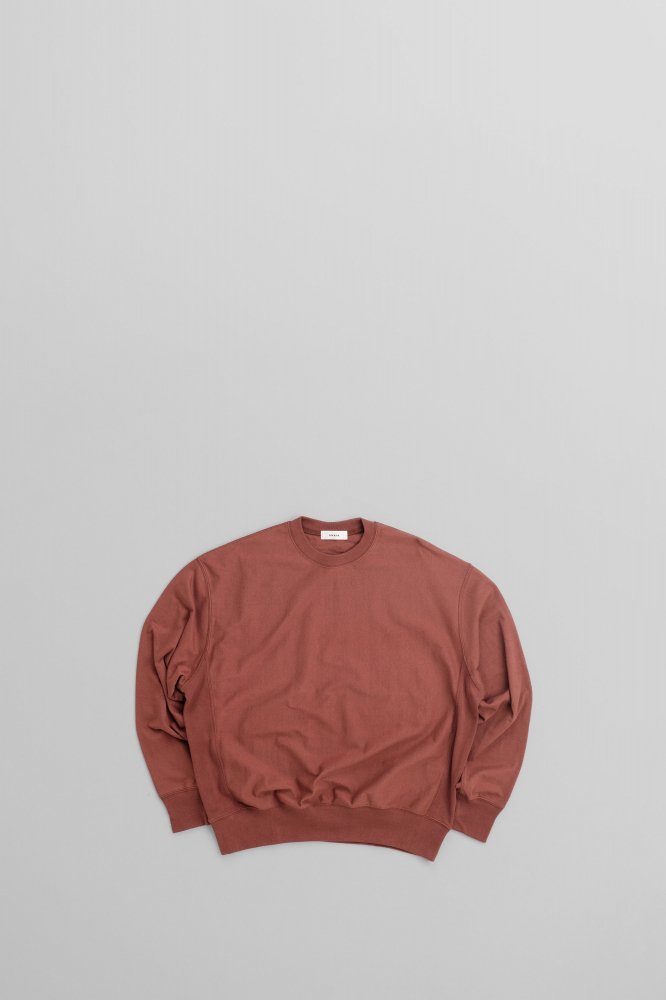 alvanaB.D SWEAT TEE SHIRTS [AFW-25037][RED BROWN] 