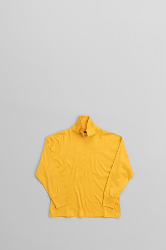 HAVERSACKLOOSE FIT MOCK TURTLENECK SHIRT [412401][YELLOW]