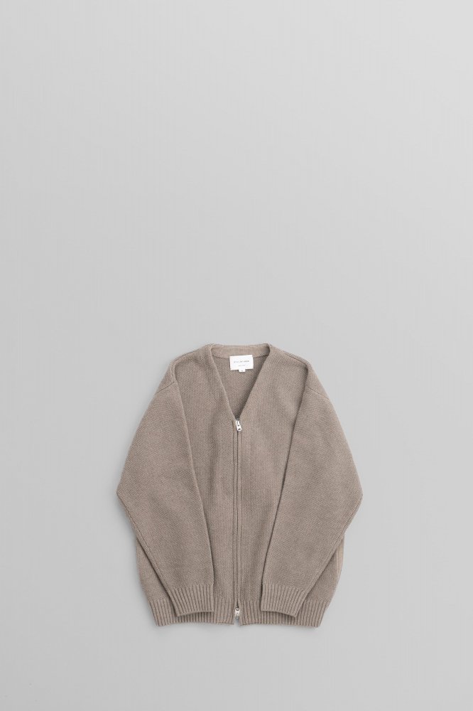 STILL BY HANDW/C KNIT BLOUSON [KN03243][GREIGE]