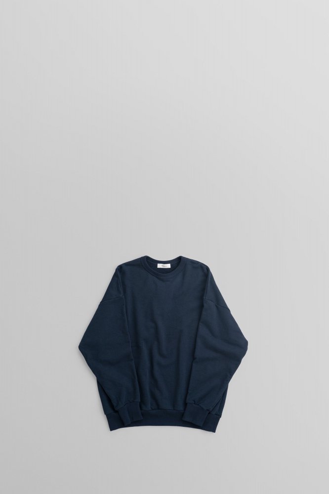 alvanaTURI-AMI 60s SHAPE SWEAT [AFW-25027][B-NAVY]