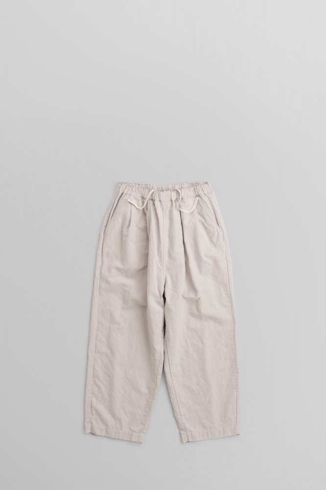 pritC/L CANVAS TRACK BAGGY PANTS [IVORY]