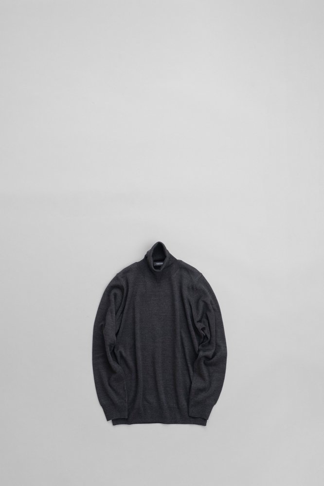 ELLEMMETURTLENECK KNIT [CHARCOAL]