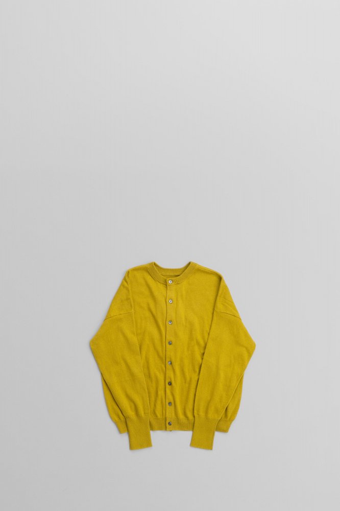 pritC/W 2WAY WIDE CARDIGAN [YELLOW OLIVE]