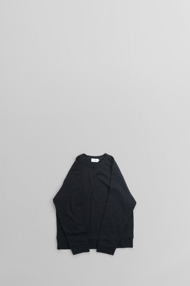 RINENMILANO RIB PULLOVER [BLACK]