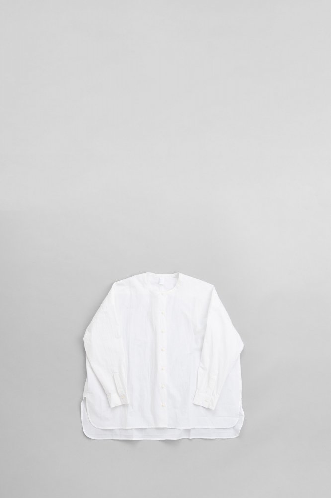 DUI JUJUDHAUNO COLLAR SHIRTS [L/C WHITE]