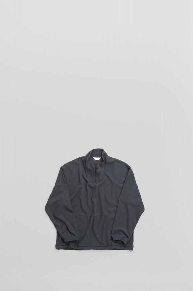STILL BY HANDHIGHT NECK ZIP PULLOVER [CS09253][CHARCOAL]