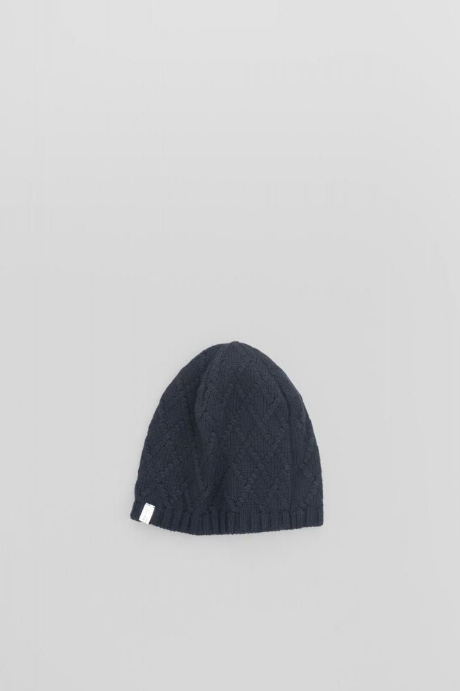 KIJIMA TAKAYUKICOTTON REVERSIBLE BEANIE [KN-252902][BLACK]