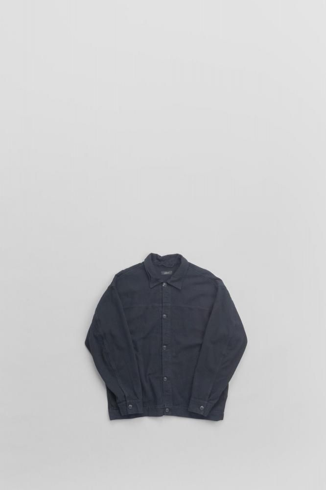 alvanaNATURAL TWILL SHORT JACKET [ALV-90112][INK BLACK]