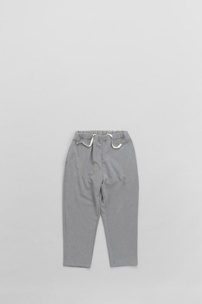 pritTWILL STRETCH TAPERED PANTS [GRAY]