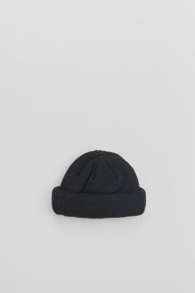 KIJIMA TAKAYUKIKNIT DECK CAP [KN-252901][BLACK]