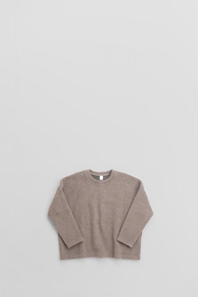 DUI JUJUDHAUBIG TOPS [FLUFFY BROWN]