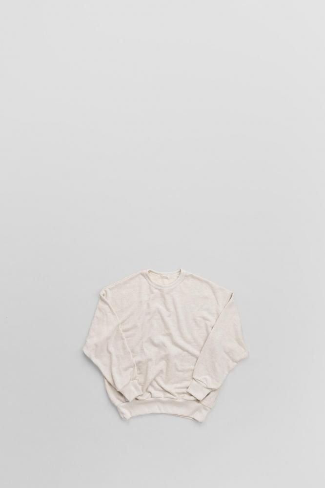 alvanaTURI-AMI 60s SHAPE SWEAT [AFW-00156][OAT-GRAY]