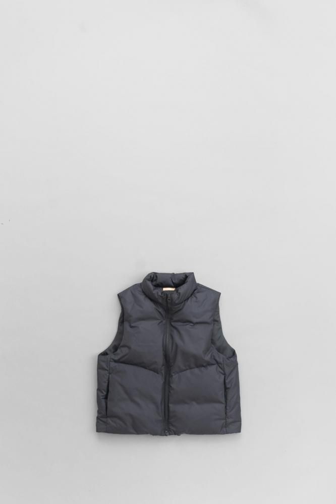 LAMONDCURVY QUILT DOWN VEST [LM-O-133][BLACK]