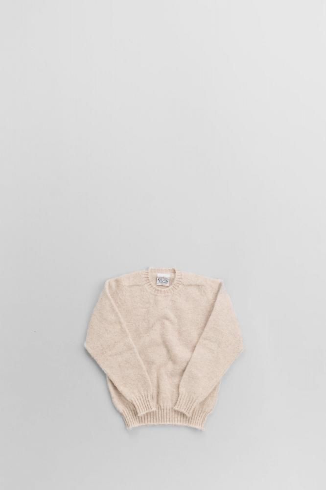 JAMEISON`SSHETLAND SWEATER [3 PLY IVORY]