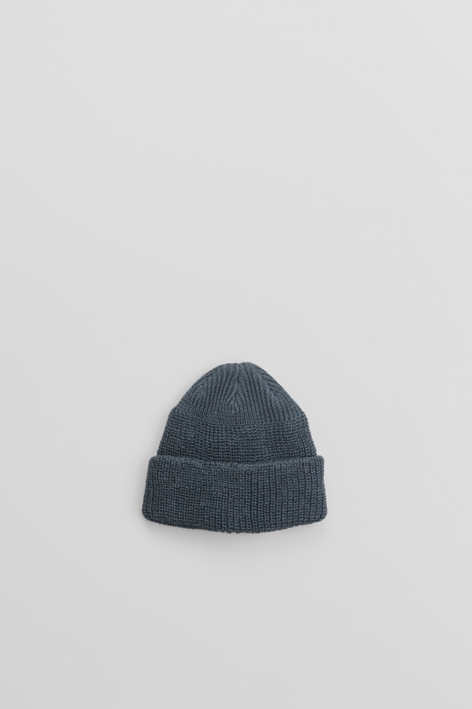 KIJIMA TAKAYUKI��COTTON ACRYLIC WATCH CAP [MKNY261001][GRAY]