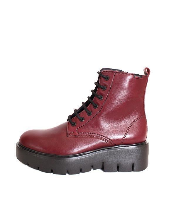 CallagHan(カラハン) レースアップブーツ レディース CallagHanカラハン 46018 ボルドー レースアップブーツ