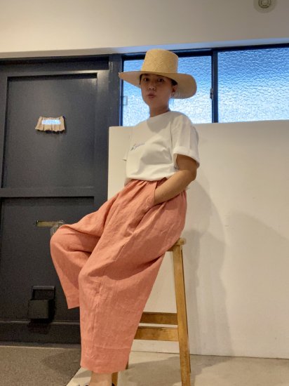 ito 2021linen pants 《ryoku》 - カジュアルパンツ